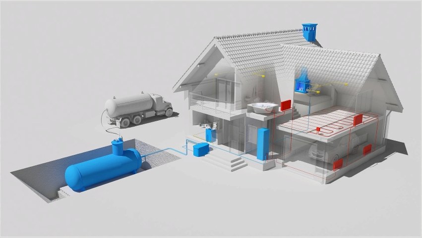 Gáztartály felszerelésekor fontos figyelembe venni az otthoni infrastruktúra összes tulajdonságát