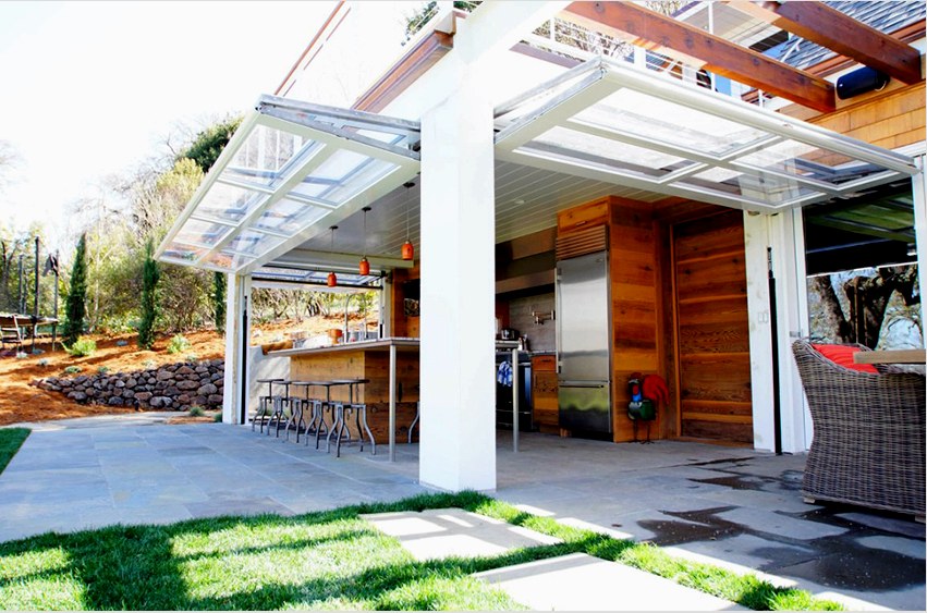 A terasz vagy a veranda méretét a hosszabbítás céljától függően választjuk meg 