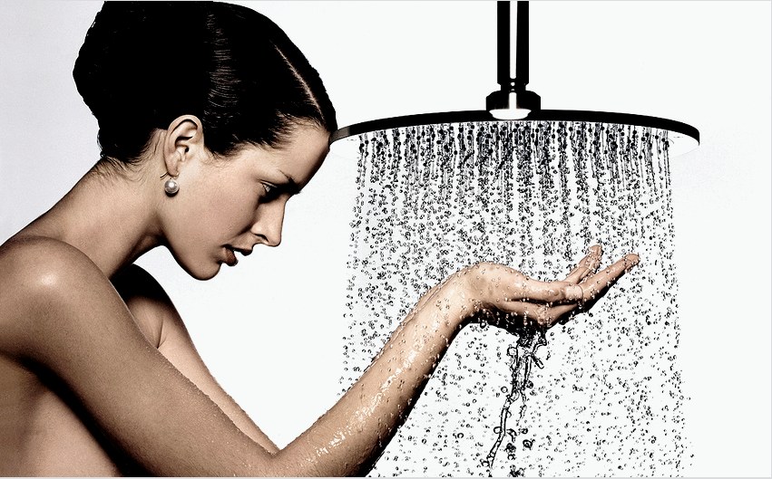 A Grohe esőzuhany ergonómikus és tartós
