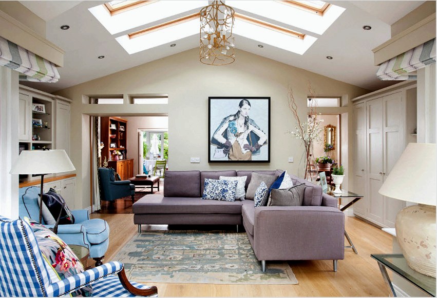 Hatalmas, bemutatható sarok-kanapé - a tökéletes megoldás egy nagy nappalihoz