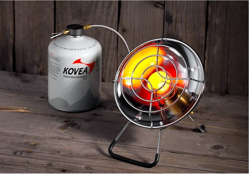 A Kovea Fire Ball gázmelegítő fűtésre és főzésre egyaránt használható