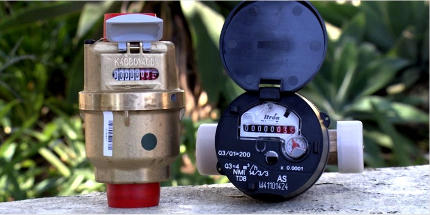 A vízmérők felszerelése különféle átmérőjű mutatókkal ellátott csövekre is elvégezhető