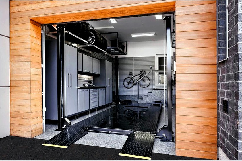 A megfelelő belsőépítészet elegáns és kényelmessé teszi a garázsot