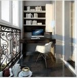 Francia erkély: fotó a szoba dekorációs lehetőségeiről