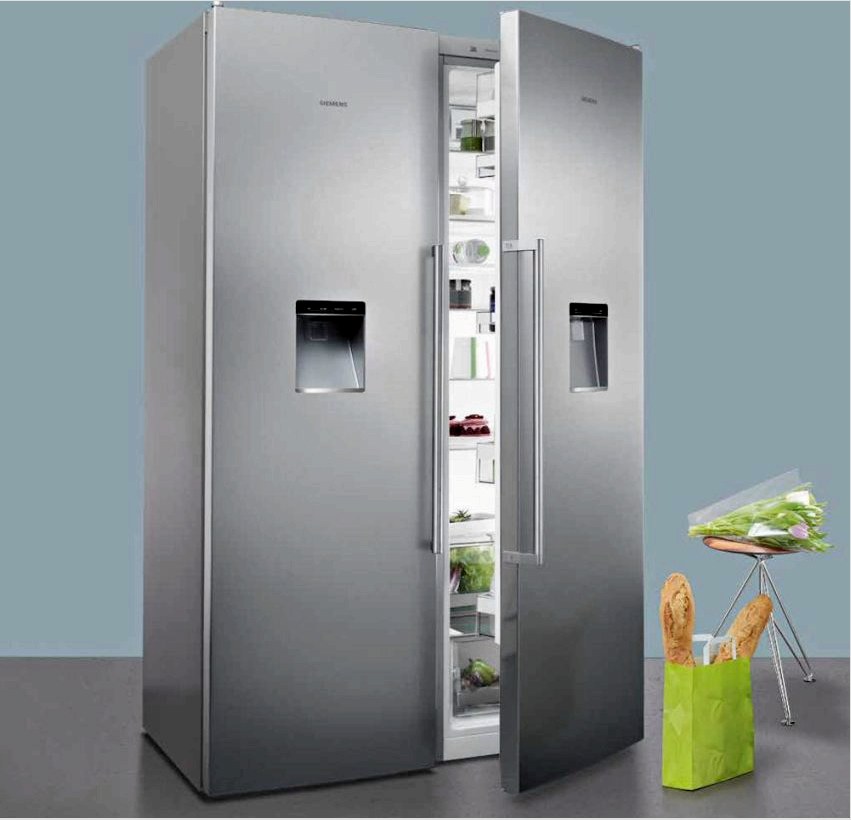 A Siemens hűtőszekrényei az AirFreshFilter antibakteriális bevonattal és gyorsfagyasztással működnek