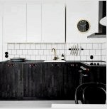 Fekete-fehér konyha: a yin és yang fogalma a belső terekben
