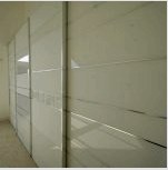 Csúszó szekrény: fotó a homlokzat kialakításáról és a tervezési fajtákról