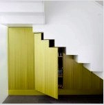 A lépcső alatti szekrények minden kényelmét és sokféleségét tekintve