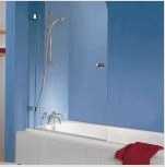 Üvegfüggöny a fürdőszobához: megbízható és praktikus védelem