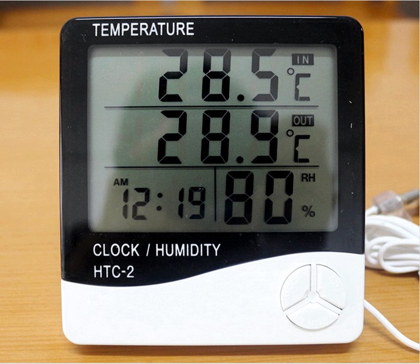 A szaunák és fürdők elektronikus hőmérőinek beépített érzékelőjük van, és ellenállnak a magas hőmérsékleteknek