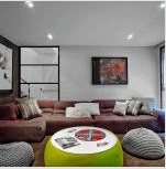 Nappali modern stílusban: releváns a szoba kialakításában