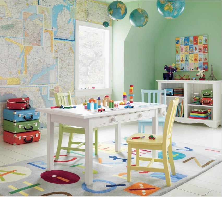 Játszótér fejlesztése az óvodai gyermekek szobájában