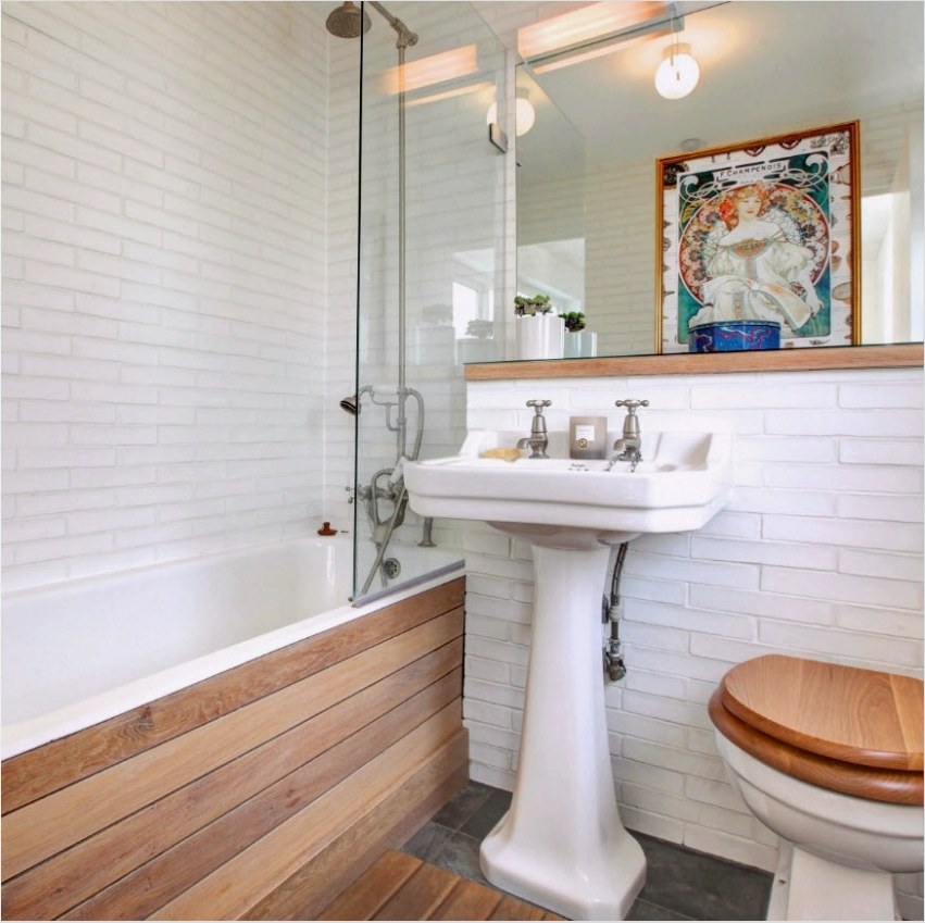 A fürdőszoba dombornyomott csempe érdekes akcentust adhat a belső terekhez