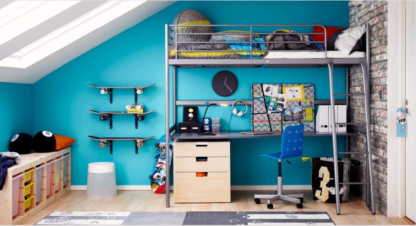 Tervezze meg a gyermekek szobáját egy fiú számára: fotópéldák a kényelmes helyről