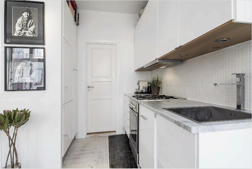 Az egyszobás apartman konyhájának többfunkciós bútorokkal kell rendelkeznie