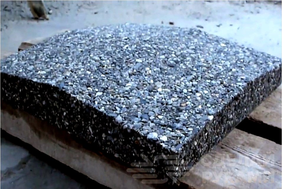 Oszlopok sapka mosott beton technológiával