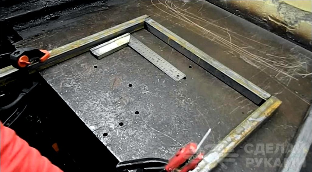 Vibrációs asztal egy hagyományos elektromos motorból, csináld magad