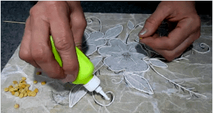 3D csináld magad papier-maché kép
