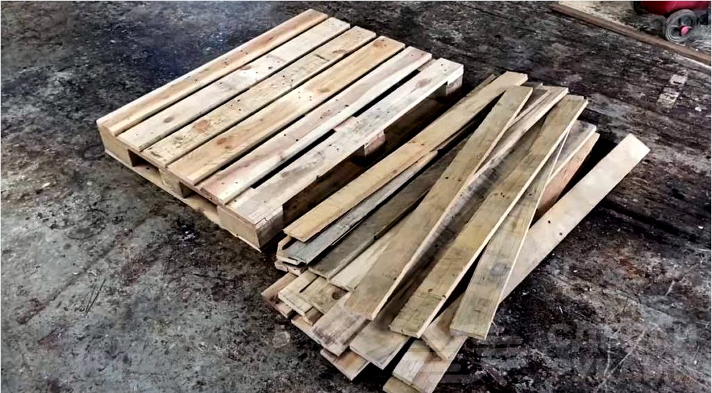  Csináld magad fából készült asztal saját kezűleg, régi raklapokból