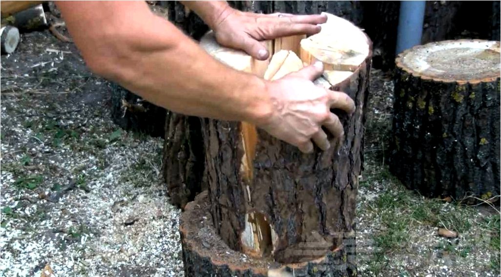 Egyszerű és megbízható módszer fa aprítására