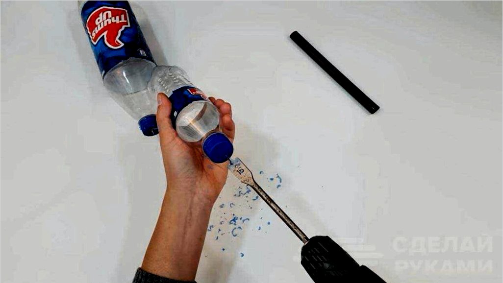 Egyszerű mini szűrő műanyag palackok vízéhez