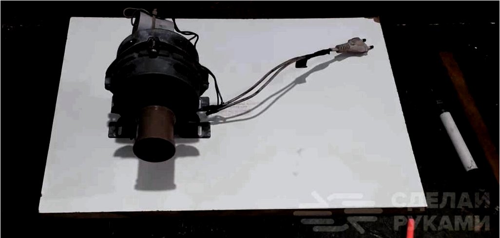 Egyszerű csiszológép a mosógép motorjáról