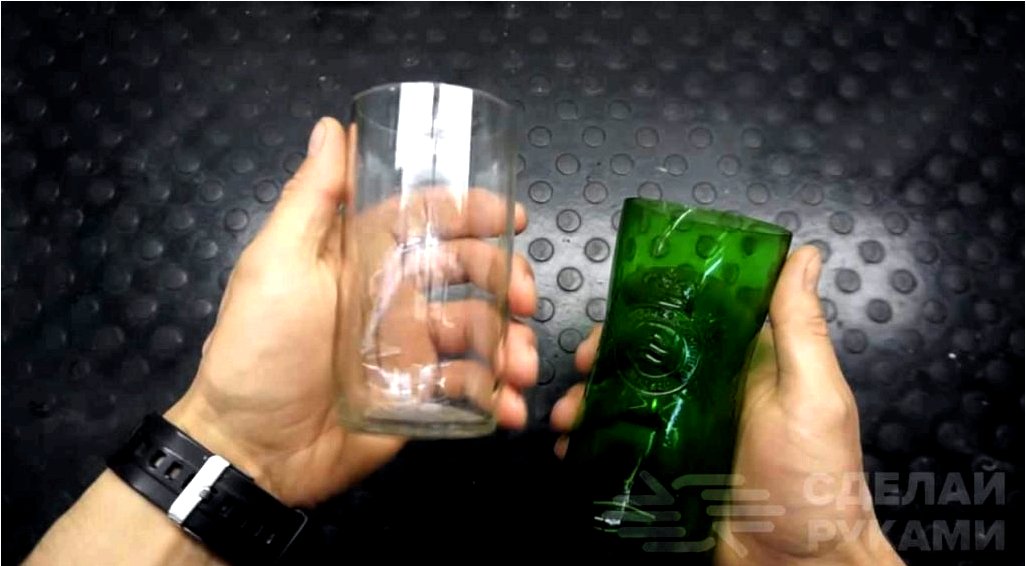 A legegyszerűbb módszer egy üveg palack vágására