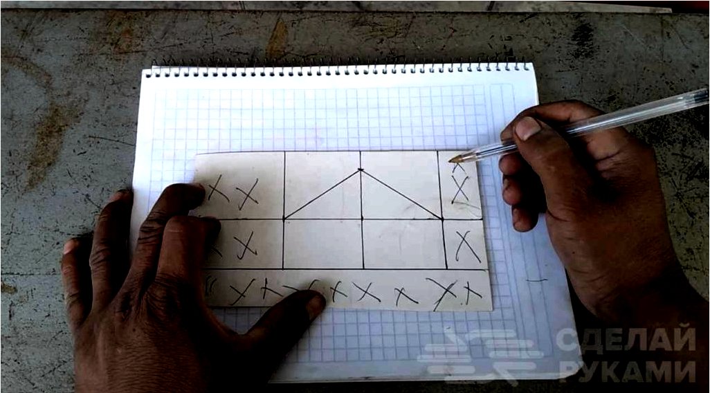 Csináld magad díszítő elem egy négyzet alakú professzionális csőből