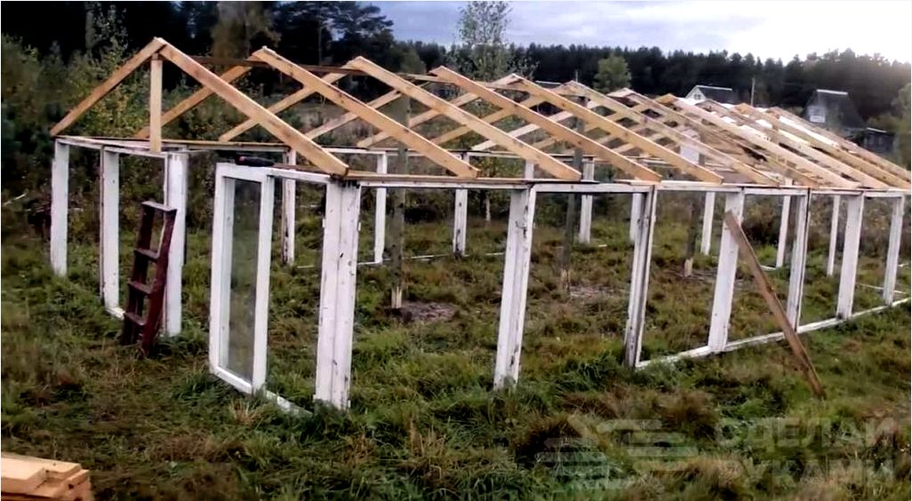  Csináld magad üvegház a régi ablakkeretekből, videó, hogyan lehet építeni