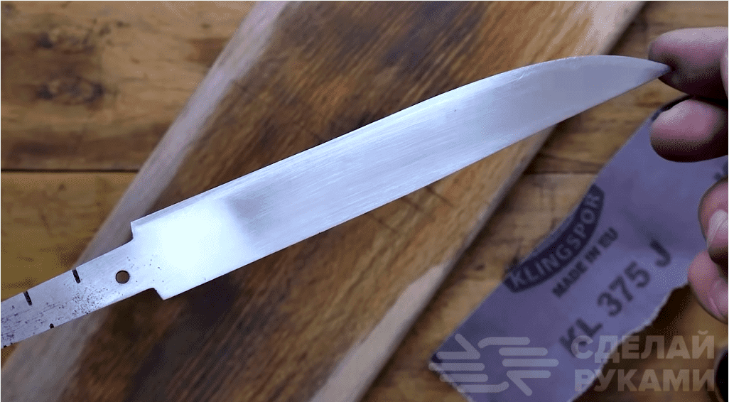 Japán kés készítése egy régi konyhai késből