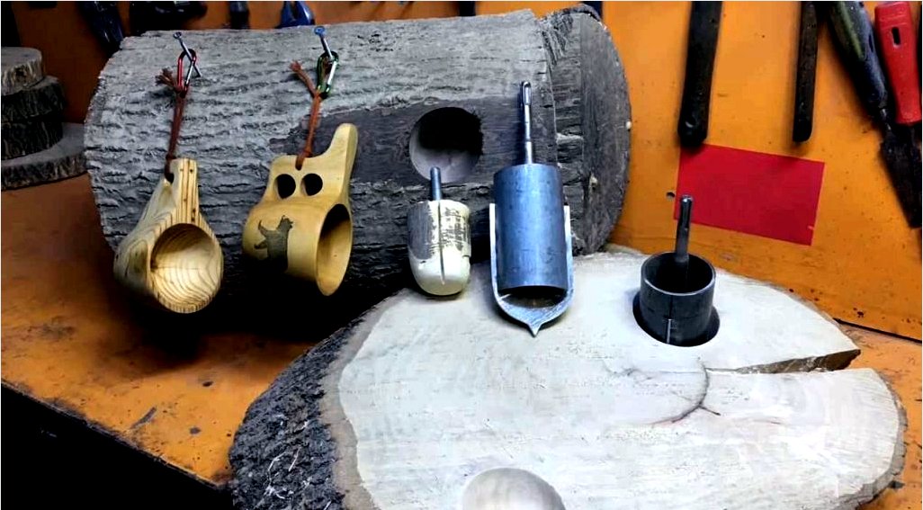Házi fa korona készítése kalapácsfúróhoz
