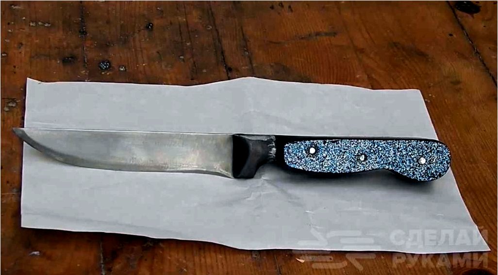 Hogyan lehet egy régi konyhai kés életre kelteni