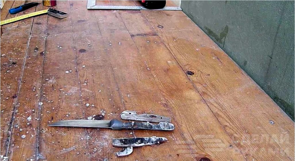 Hogyan lehet egy régi konyhai kés életre kelteni