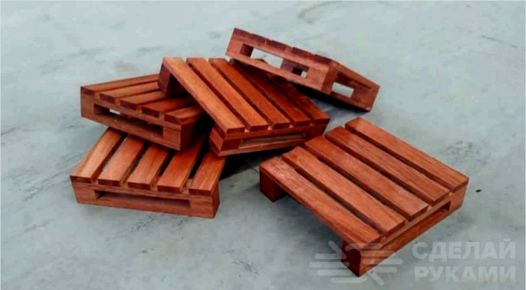 Hogyan készítsünk fából készült raklapokat bögrékhez raklapok formájában