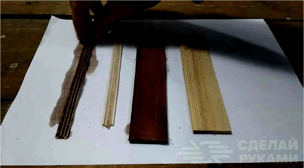 Hogyan készítsen fafestéket saját kezével