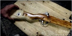 Hogyan készítsen egy KAR98K puskát fából?