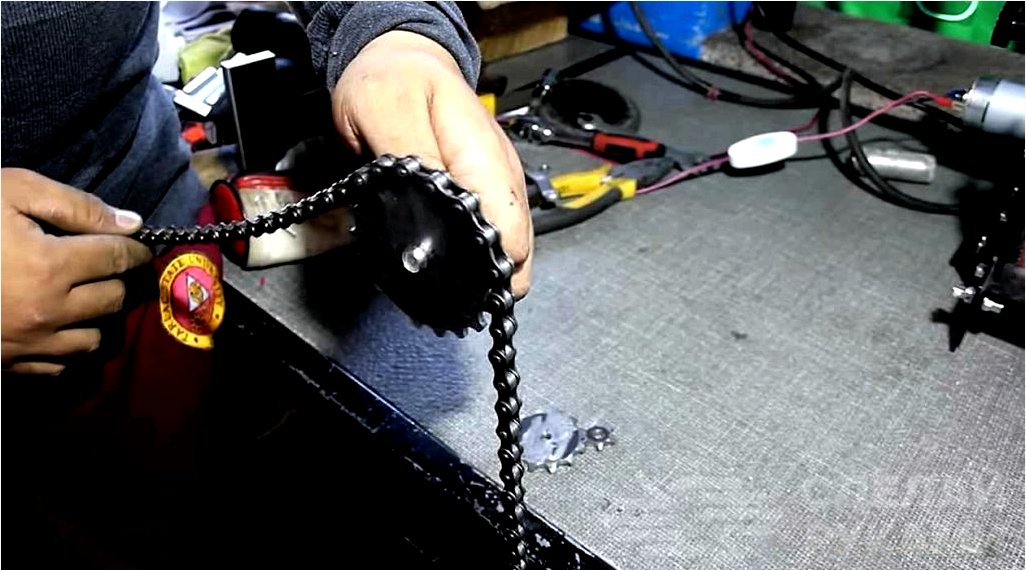 Hogyan készítsünk lánckereket acéllemezből?