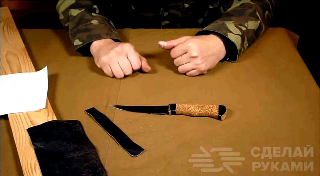 Hogyan készítsünk a kés legegyszerűbb parafa fogantyúját?