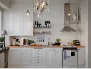 Fehér konyha kialakítása - fotó példák és tervezési lehetőségek