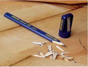 Miért nem egy kerek ceruza?  A különbség az építési ceruza és a szokásos levélpapír között