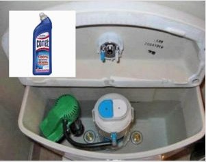 Hogyan tisztítsuk meg a WC-csészét a vízkő és a rozsda - A módszer áttekintése
