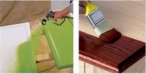 Hogyan kell festeni a fa bútorokat saját kezével: a festék kiválasztása, az alkalmazás lépései - lépésről lépésre