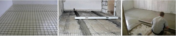 Hogyan lehet a betonpadlóhoz megerősítő hálót fektetni?  Saját szerkesztési és kiválasztási tippek 