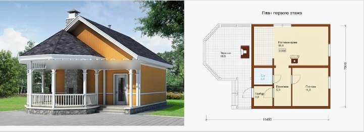 Melyik verandával és terasszal rendelkező magánházprojektek közül választhat: stílusok, az építési anyagválasztás: projektek