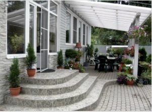 Veranda a családi ház verandájához: az építkezés szakaszai és lépésről-lépésre útmutató + Fotók és videó