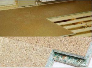 Forgácslemez-halom nedvességálló telepítése a padlóra: Áttekintés