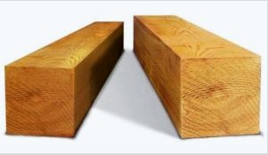 Fából készült hevederek felszerelése csavaros cölöpökre: Utasítás