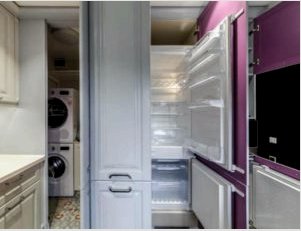 Beépített hűtőszekrény - a technológia összes előnye és hátránya