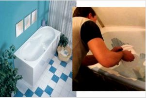 Fürdőszoba helyreállítása folyékony akril-áttekintés