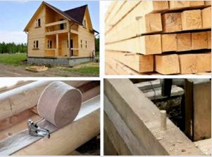 Hogyan építsünk házat egy 150x150 méretű faanyagból saját kezűleg: 7 lépés egy álom megvalósításához